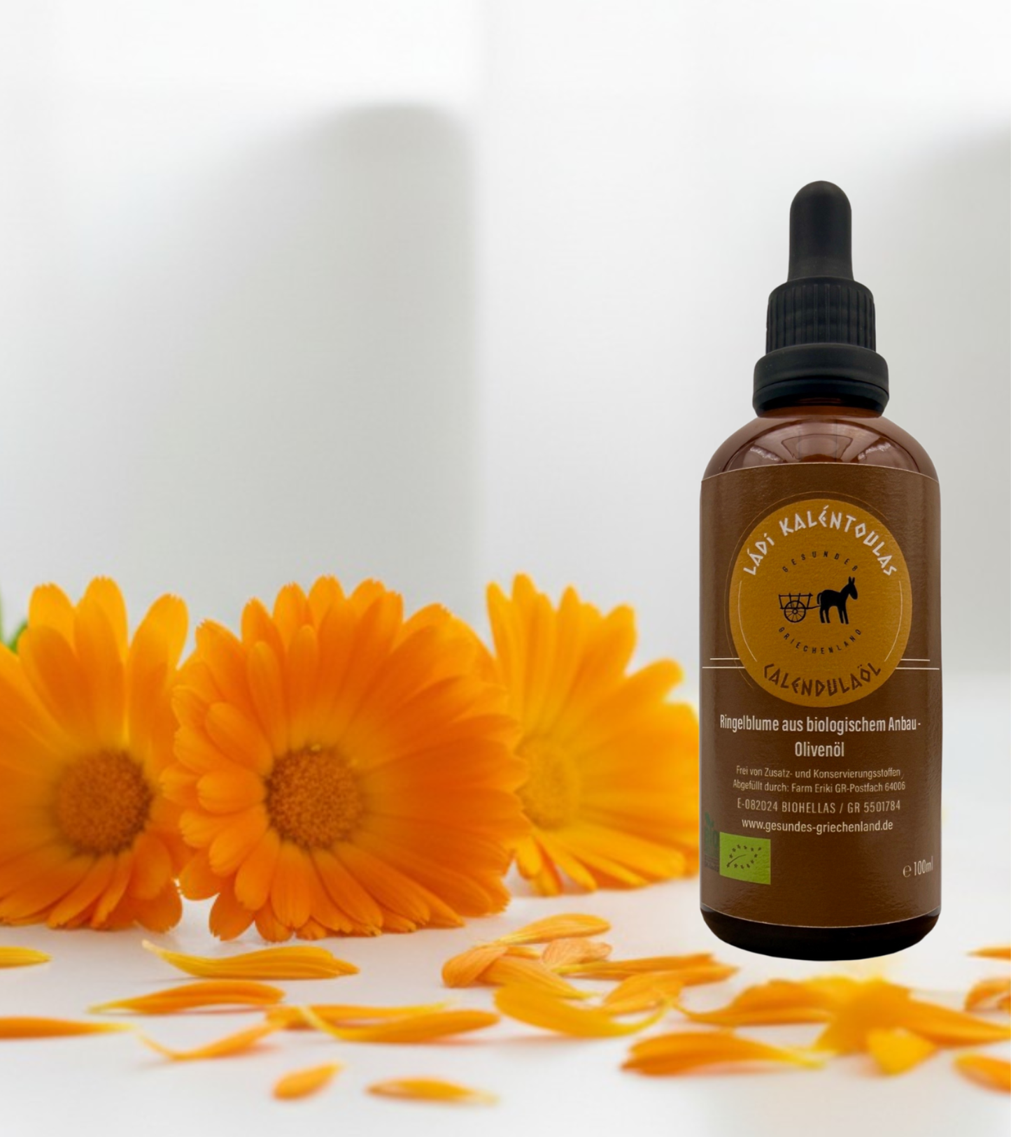 Calendulaöl - Ringelblumenöl 100 ml Ládi Kaléntoulas