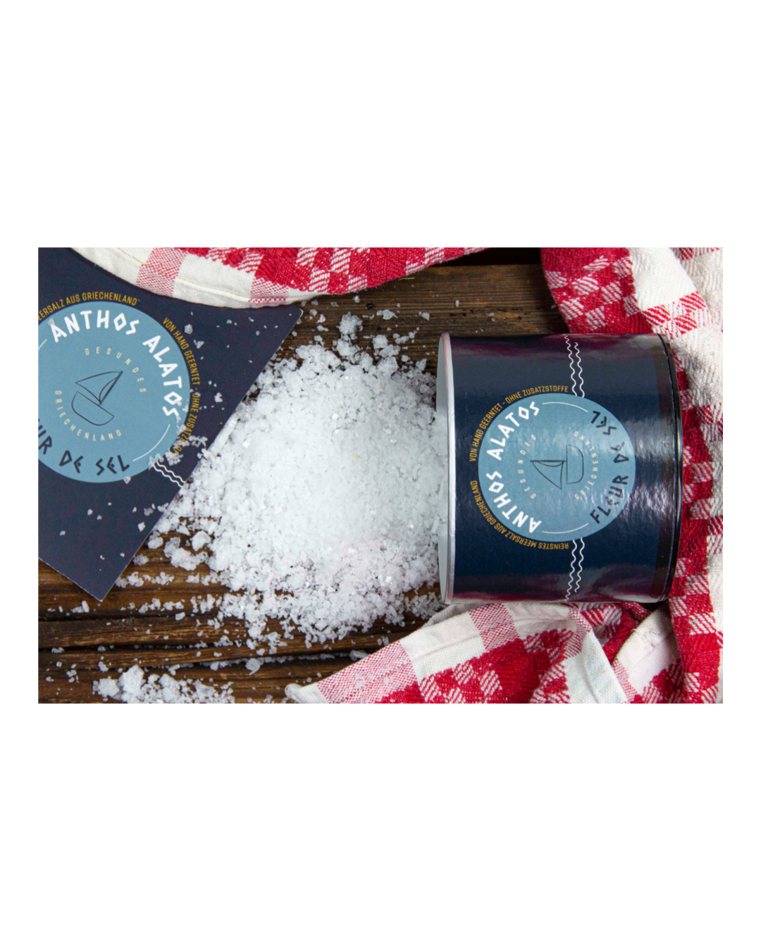 2 x 125 g Fleur de Sel - rein und von Hand geerntet