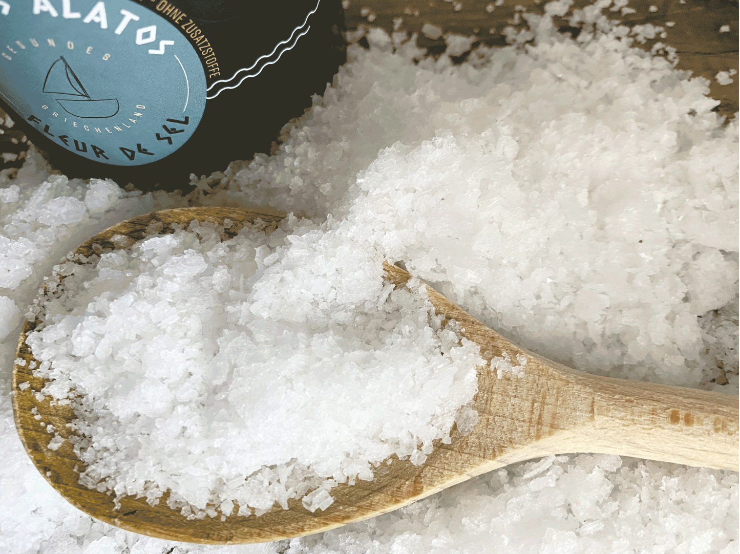 Fleur de Sel - Ánthos Álatos I Handgeerntet aus Kreta I 150 g