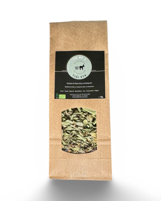 Tee No. 2 - Tsái Dyo - Glückstee für klaren Geist und Wohlbefinden - 40g