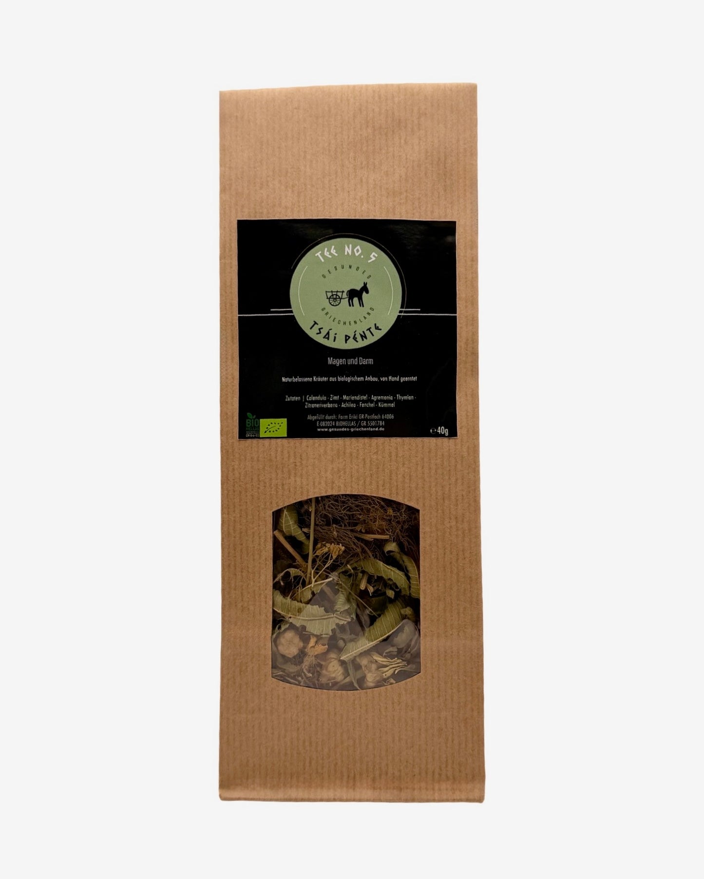 Tee No. 5 - Tsái Pénte - Magen und Darm - 40g