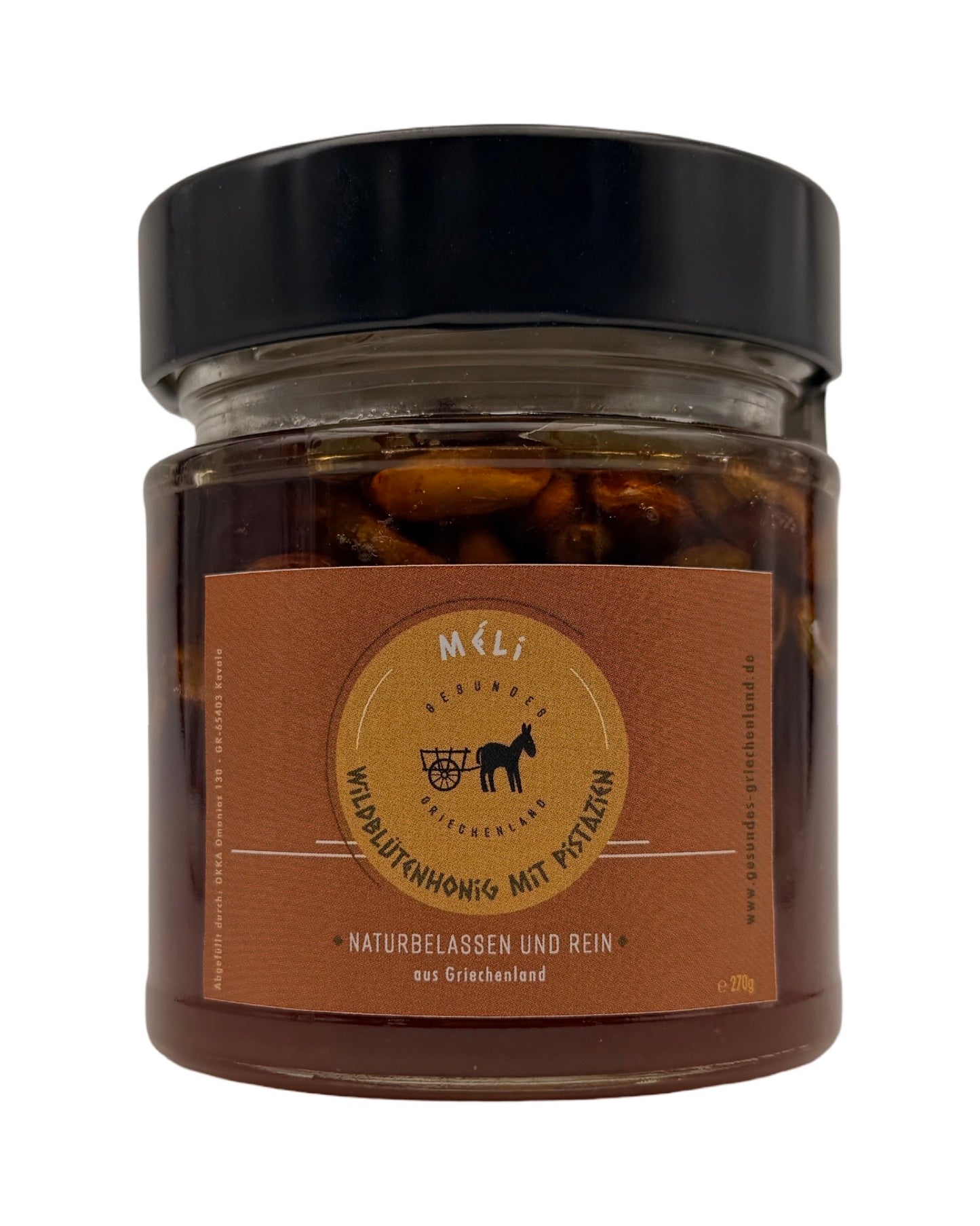 Wildblütenhonig mit Pistazien - Naturbelassen & Rein - Méli - 280 g