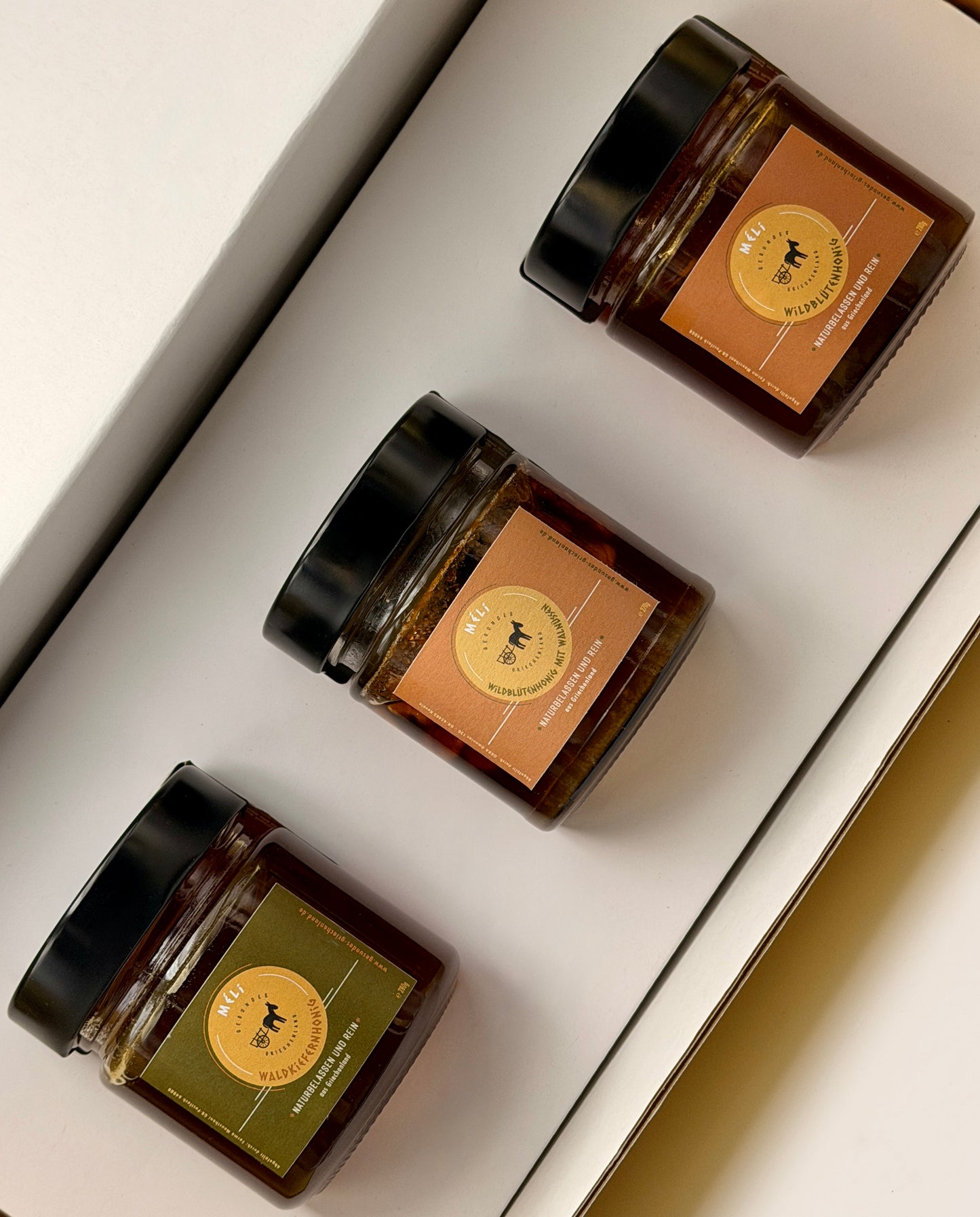 Naturbelassene Honige aus den Bergen Kavalas