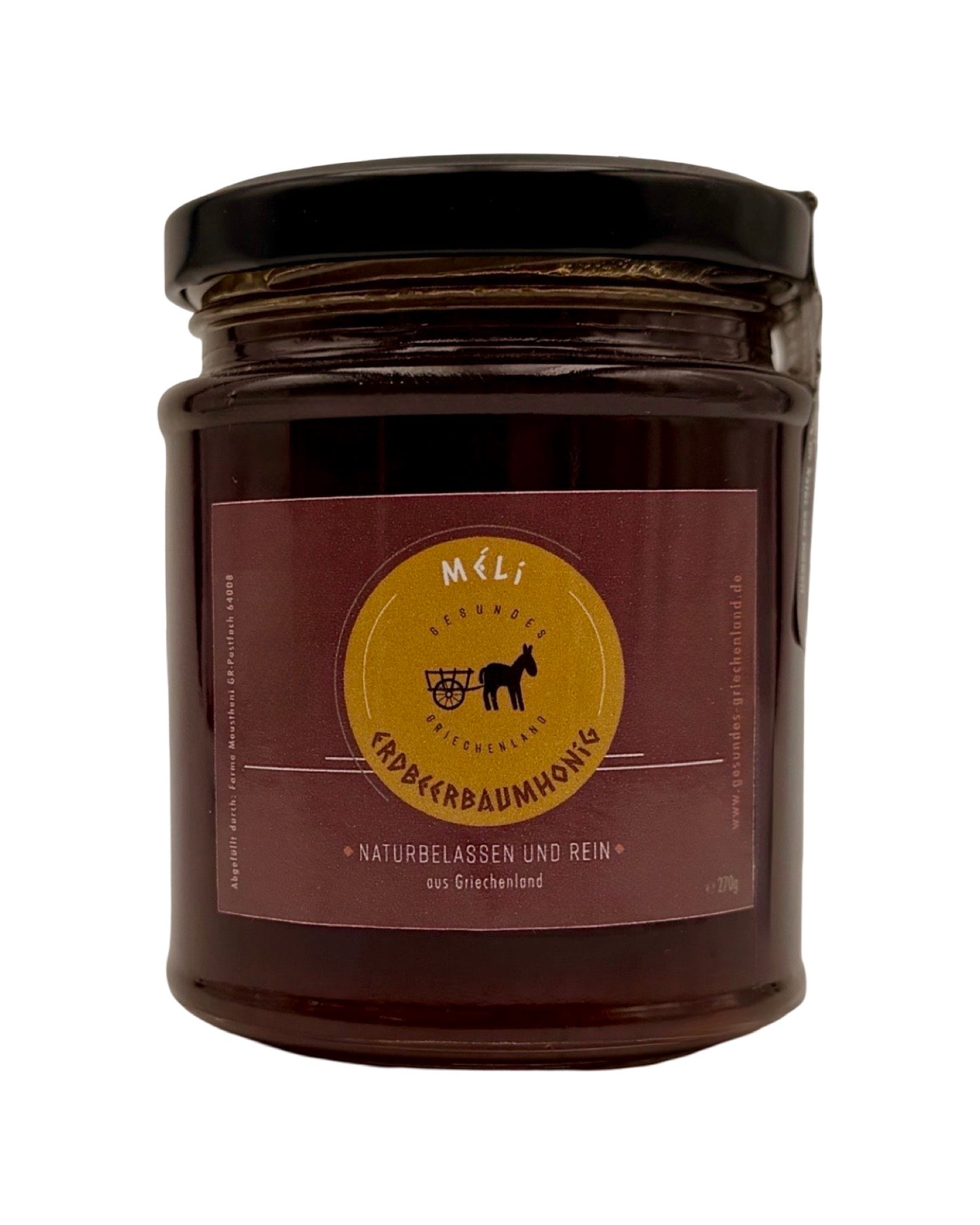 Erdbeerbaumhonig - Naturbelassen & Rein - Mélí 270g