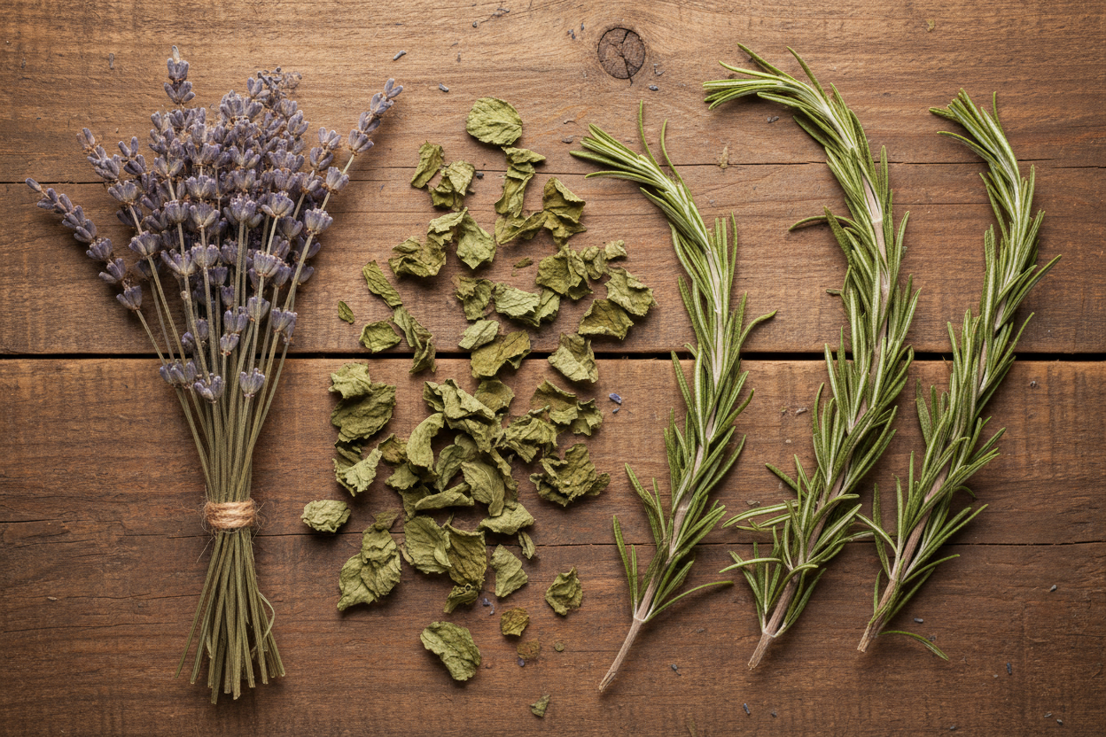  kann ich das Bild mit getrocknete Kräutern haben