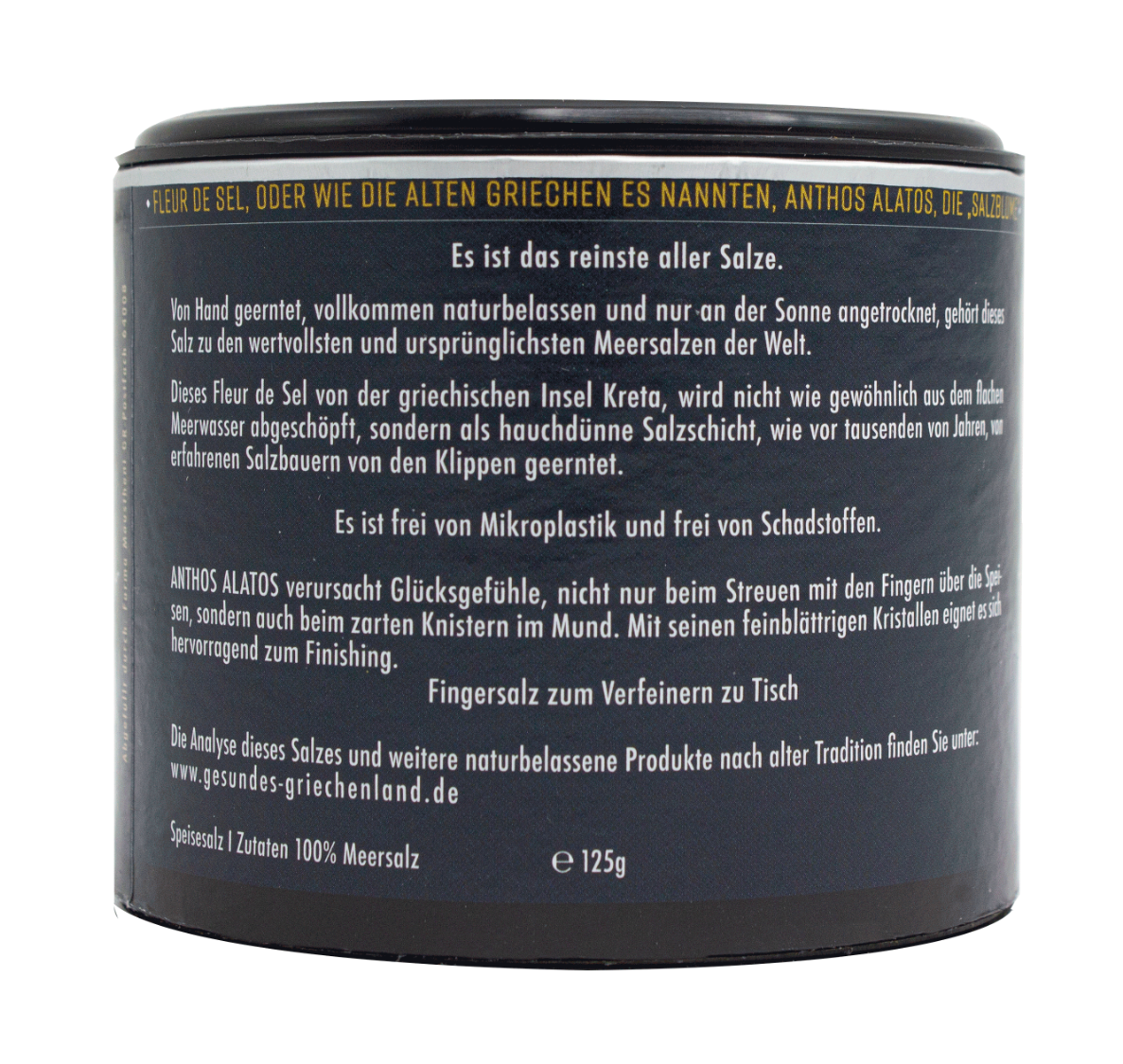 2 x 125 g Fleur de Sel - rein und von Hand geerntet